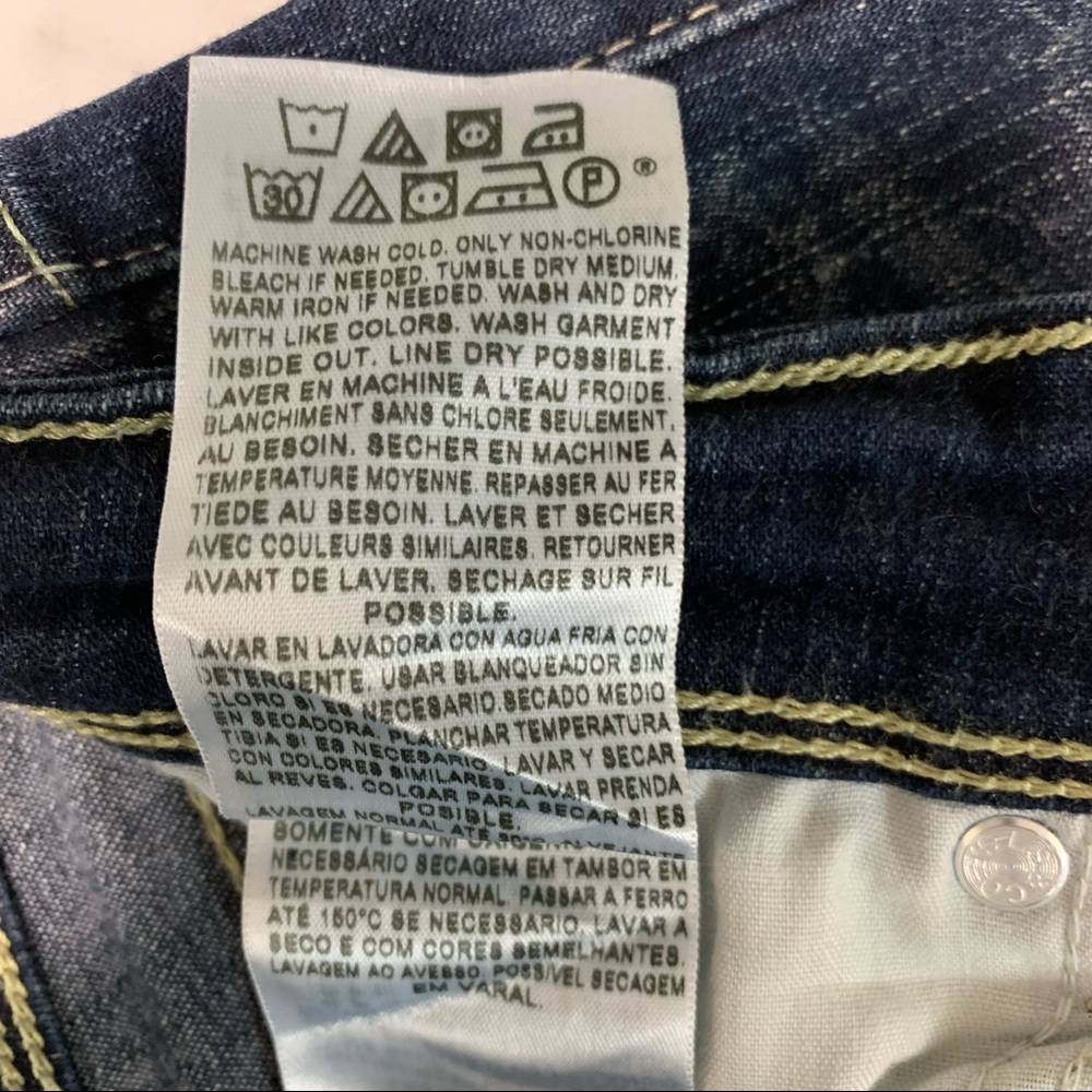 Levi’s Sz 3M Jeans 535 Crop Ankle Zip Legging - Picture 6 of 10